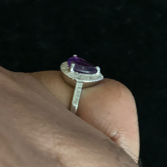 Ring Amethyst SS-925 - Picture 2 of 6